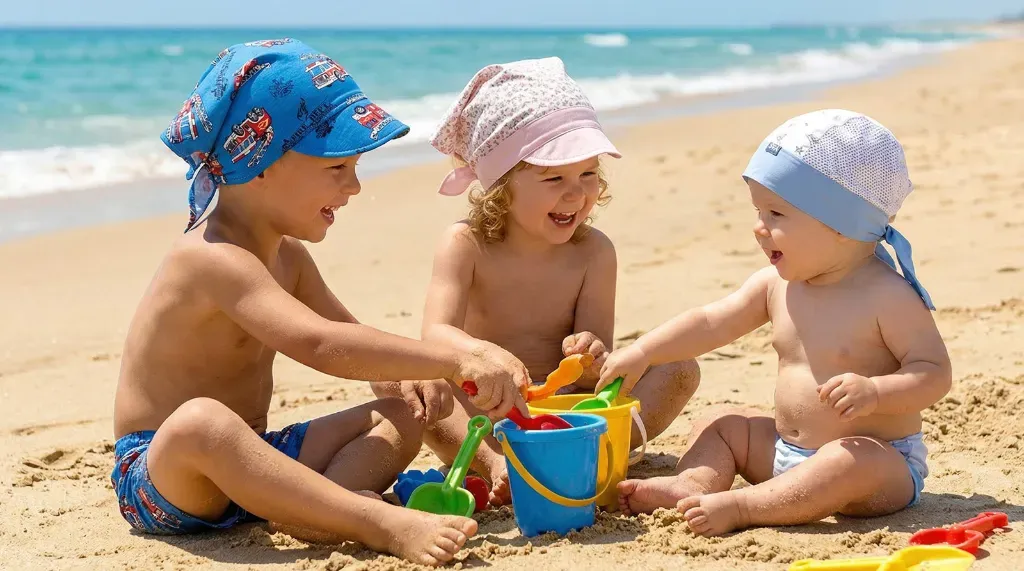 Chustka z daszkiem na gumce