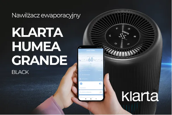 Klarta Humea Grande – jeden nawilżacz o wydajnośi dwóch